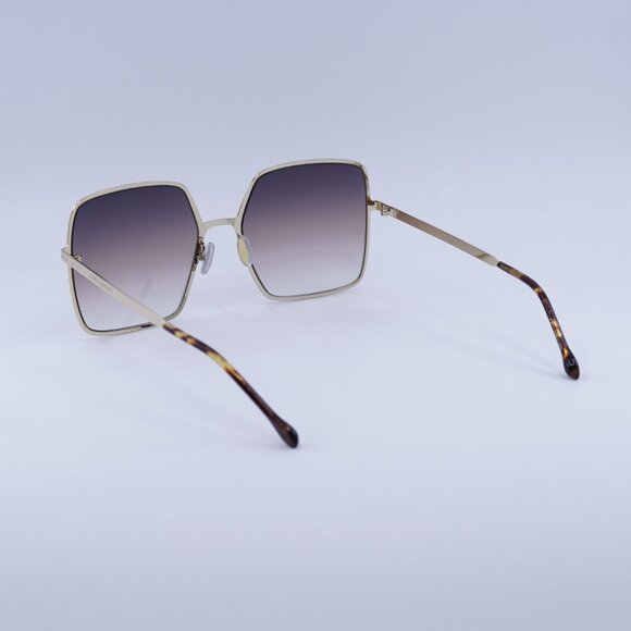 🕶️New Isabel Marant IM 0102/S 001Q PR Sunglasses - Gold Frame, Brown Lenses - Picture 5 of 11